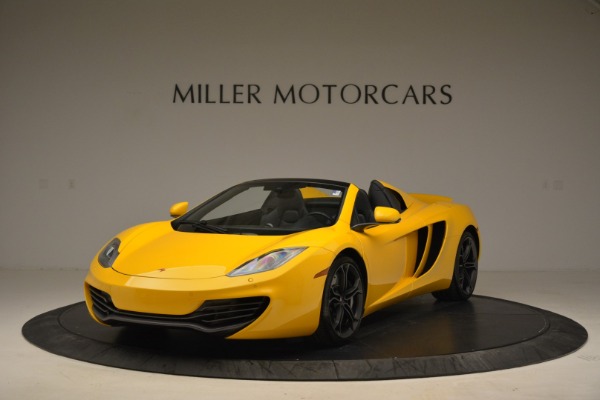 Used 2014 McLaren MP4-12C Spider for sale Sold at McLaren Greenwich in Greenwich CT 06830 1