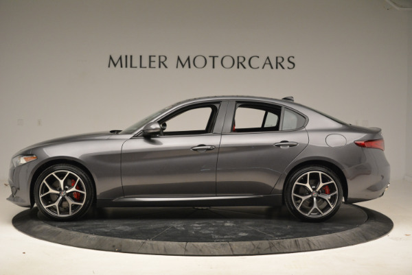 New 2018 Alfa Romeo Giulia Ti Sport Q4 for sale Sold at McLaren Greenwich in Greenwich CT 06830 3