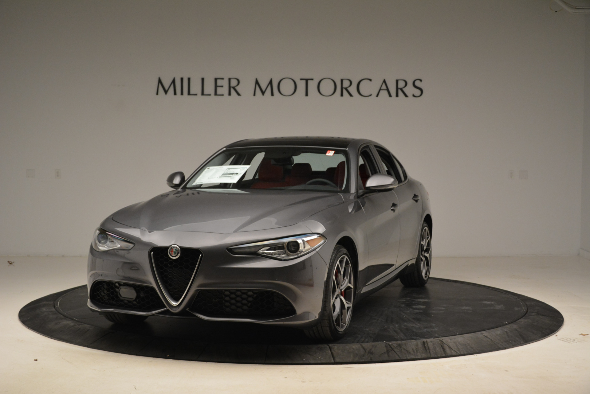 New 2018 Alfa Romeo Giulia Ti Sport Q4 for sale Sold at McLaren Greenwich in Greenwich CT 06830 1