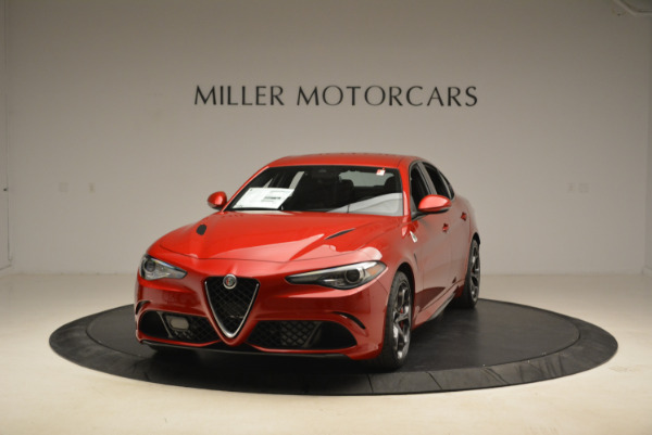 New 2018 Alfa Romeo Giulia Quadrifoglio for sale Sold at McLaren Greenwich in Greenwich CT 06830 1