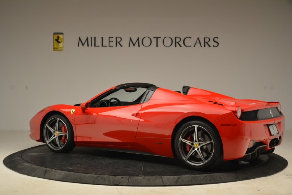 Used 2014 Ferrari 458 Spider for sale Sold at McLaren Greenwich in Greenwich CT 06830 4