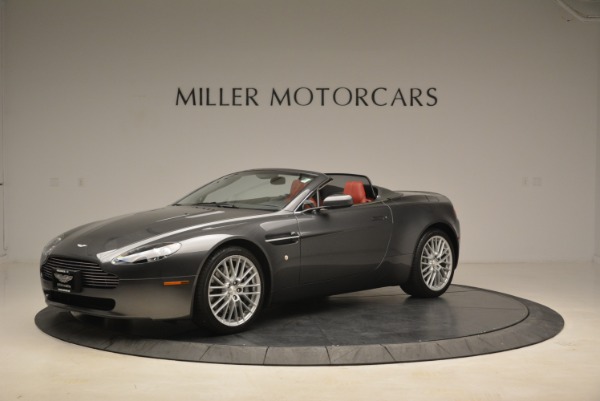 Used 2009 Aston Martin V8 Vantage Roadster for sale Sold at McLaren Greenwich in Greenwich CT 06830 2