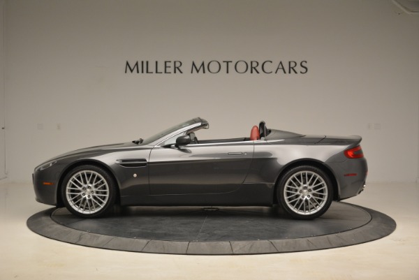 Used 2009 Aston Martin V8 Vantage Roadster for sale Sold at McLaren Greenwich in Greenwich CT 06830 3