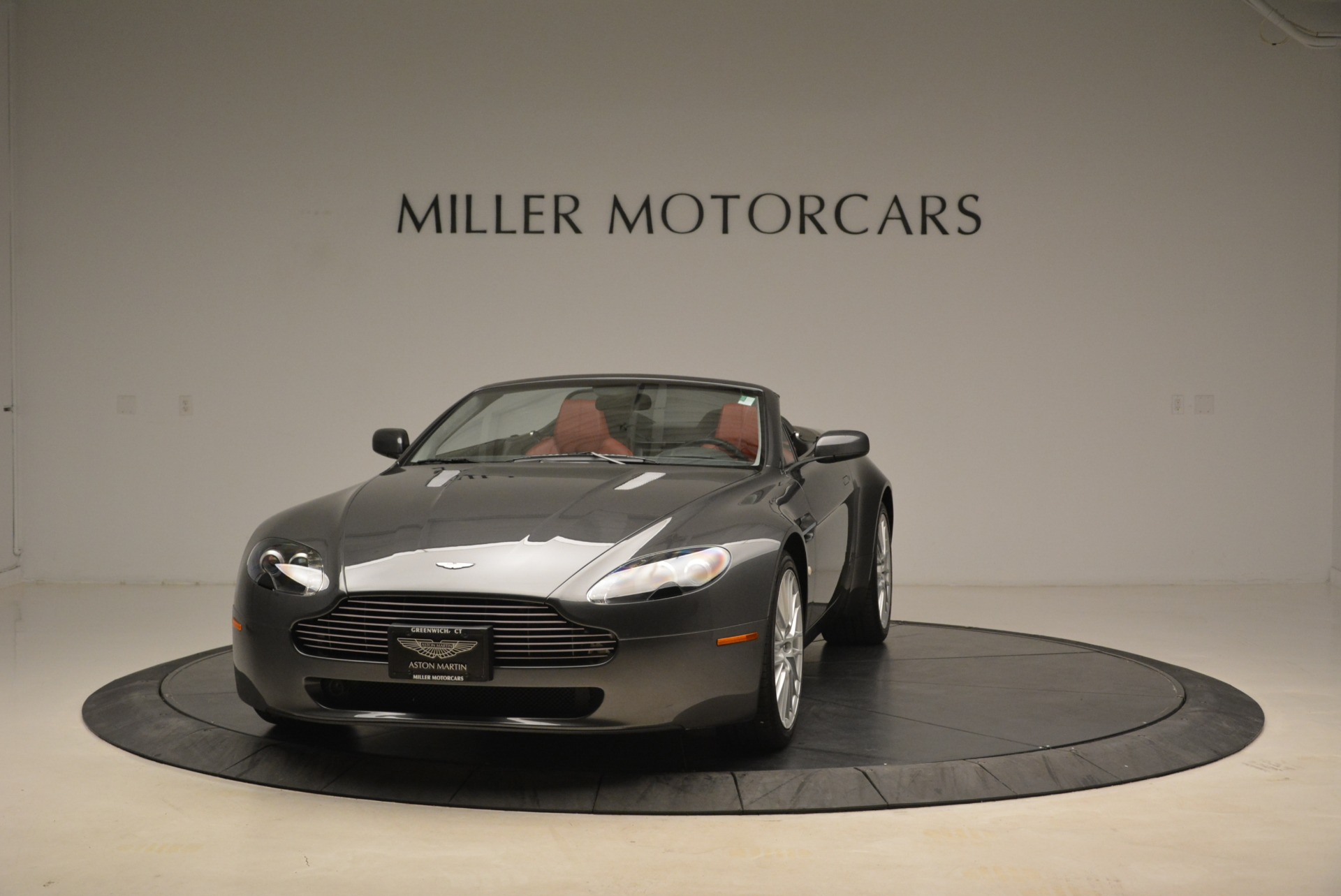 Used 2009 Aston Martin V8 Vantage Roadster for sale Sold at McLaren Greenwich in Greenwich CT 06830 1