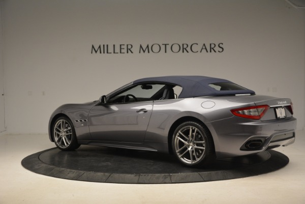 New 2018 Maserati GranTurismo Sport Convertible for sale Sold at McLaren Greenwich in Greenwich CT 06830 4