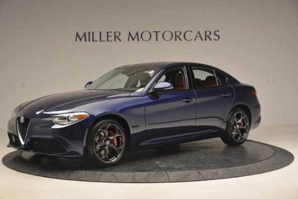 New 2018 Alfa Romeo Giulia Ti Sport Q4 for sale Sold at McLaren Greenwich in Greenwich CT 06830 2