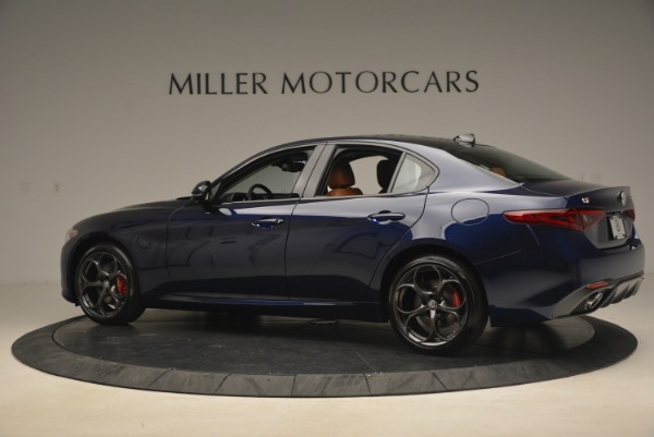 New 2018 Alfa Romeo Giulia Ti Sport Q4 for sale Sold at McLaren Greenwich in Greenwich CT 06830 4