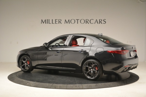 New 2018 Alfa Romeo Giulia Ti Sport Q4 for sale Sold at McLaren Greenwich in Greenwich CT 06830 4