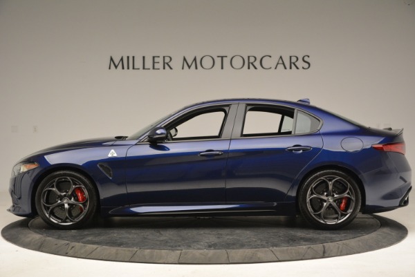 New 2018 Alfa Romeo Giulia Quadrifoglio for sale Sold at McLaren Greenwich in Greenwich CT 06830 3