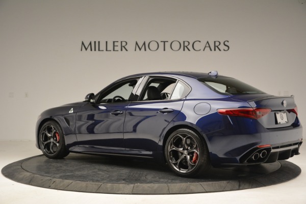 New 2018 Alfa Romeo Giulia Quadrifoglio for sale Sold at McLaren Greenwich in Greenwich CT 06830 4