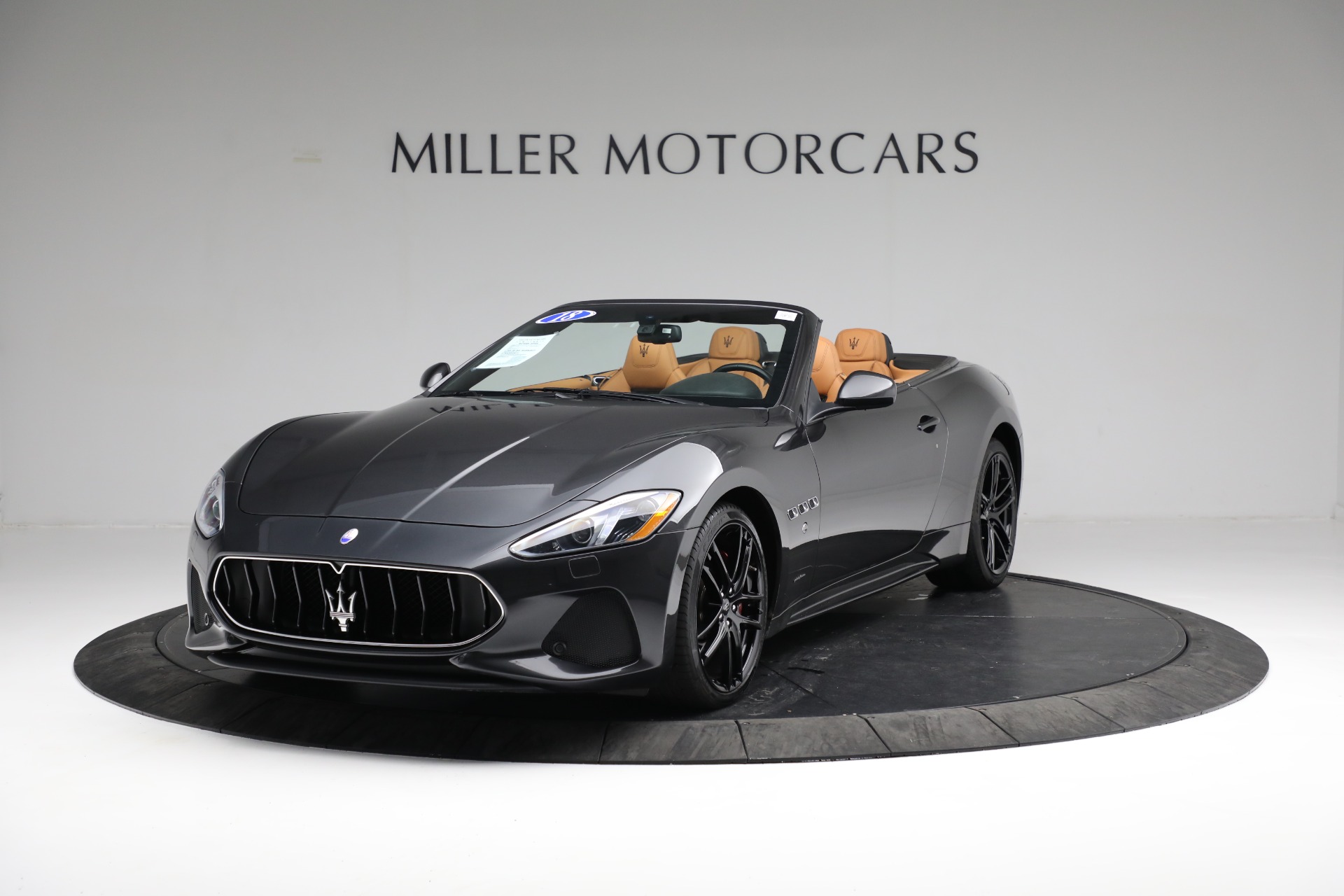 New 2018 Maserati GranTurismo Sport Convertible for sale Sold at McLaren Greenwich in Greenwich CT 06830 1
