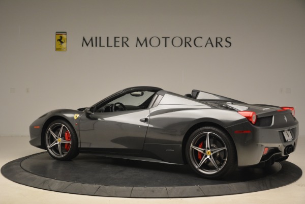 Used 2013 Ferrari 458 Spider for sale Sold at McLaren Greenwich in Greenwich CT 06830 4