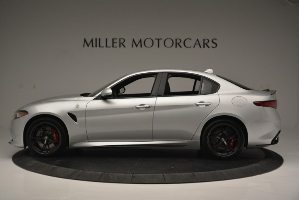 New 2018 Alfa Romeo Giulia Quadrifoglio for sale Sold at McLaren Greenwich in Greenwich CT 06830 3