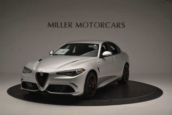 New 2018 Alfa Romeo Giulia Quadrifoglio for sale Sold at McLaren Greenwich in Greenwich CT 06830 1