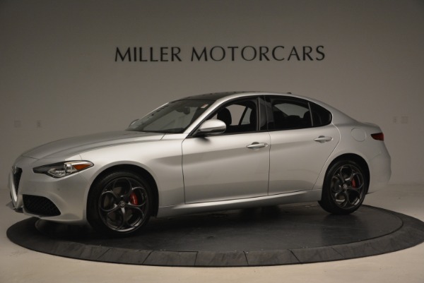 New 2018 Alfa Romeo Giulia Ti Sport Q4 for sale Sold at McLaren Greenwich in Greenwich CT 06830 3