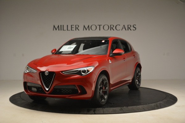 New 2018 Alfa Romeo Stelvio Quadrifoglio for sale Sold at McLaren Greenwich in Greenwich CT 06830 1