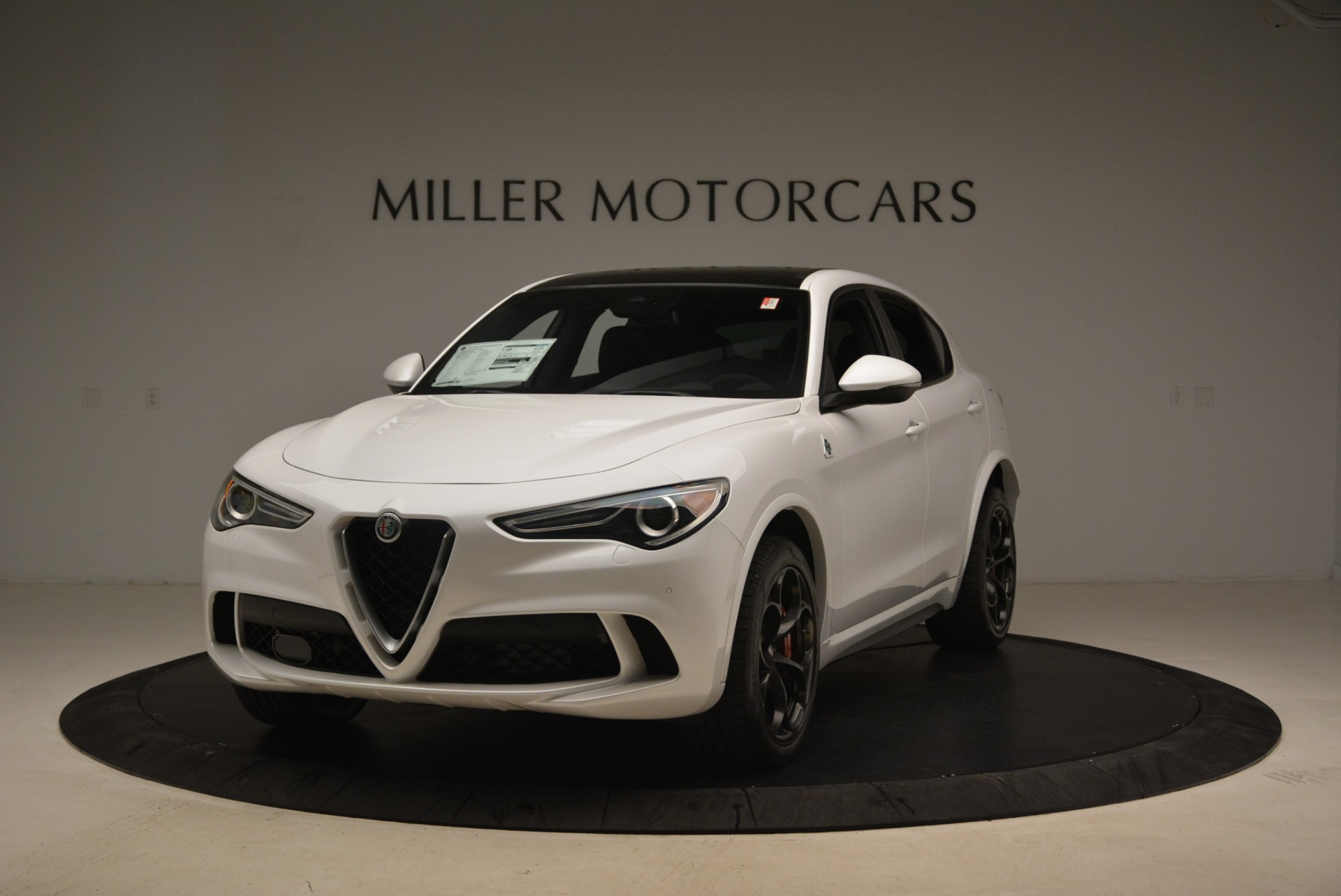 New 2018 Alfa Romeo Stelvio Quadrifoglio for sale Sold at McLaren Greenwich in Greenwich CT 06830 1