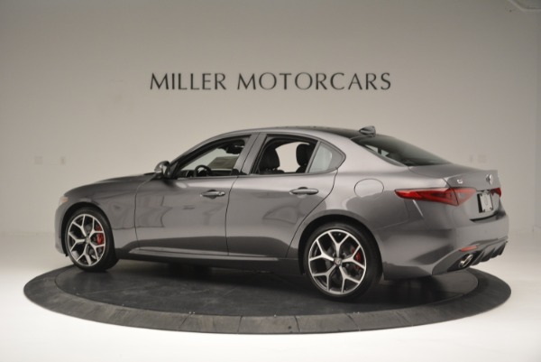 New 2018 Alfa Romeo Giulia Ti Sport Q4 for sale Sold at McLaren Greenwich in Greenwich CT 06830 4