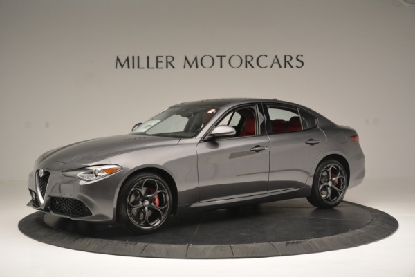 New 2018 Alfa Romeo Giulia Ti Sport Q4 for sale Sold at McLaren Greenwich in Greenwich CT 06830 2