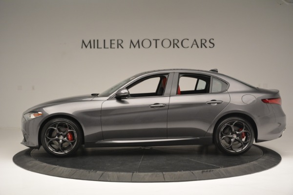 New 2018 Alfa Romeo Giulia Ti Sport Q4 for sale Sold at McLaren Greenwich in Greenwich CT 06830 3