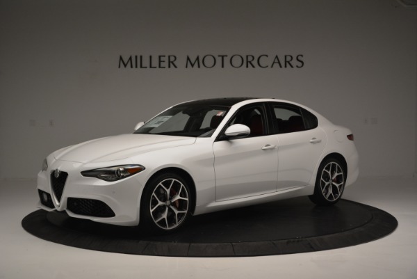 New 2018 Alfa Romeo Giulia Ti Sport Q4 for sale Sold at McLaren Greenwich in Greenwich CT 06830 2