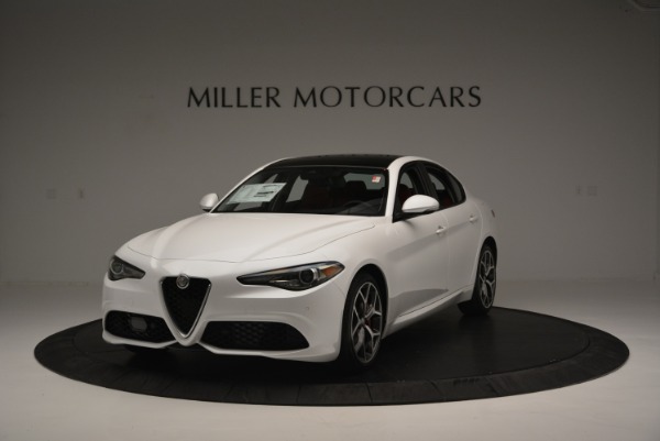 New 2018 Alfa Romeo Giulia Ti Sport Q4 for sale Sold at McLaren Greenwich in Greenwich CT 06830 1