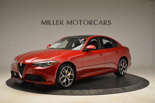 New 2018 Alfa Romeo Giulia Ti Sport Q4 for sale Sold at McLaren Greenwich in Greenwich CT 06830 2