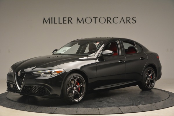 New 2018 Alfa Romeo Giulia Ti Sport Q4 for sale Sold at McLaren Greenwich in Greenwich CT 06830 2