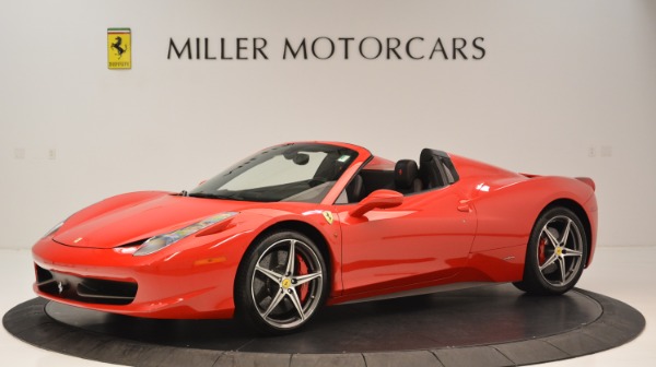 Used 2015 Ferrari 458 Spider for sale Sold at McLaren Greenwich in Greenwich CT 06830 2