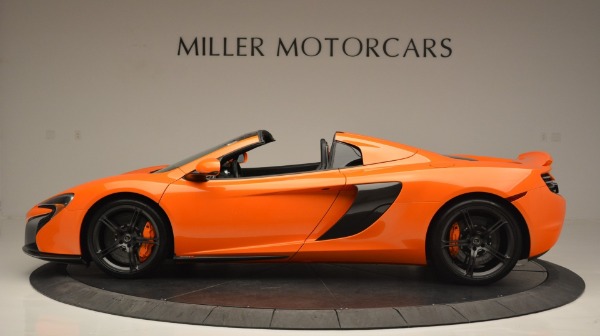 Used 2015 McLaren 650S Spider Convertible for sale Sold at McLaren Greenwich in Greenwich CT 06830 3