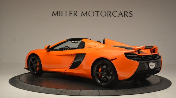 Used 2015 McLaren 650S Spider Convertible for sale Sold at McLaren Greenwich in Greenwich CT 06830 4