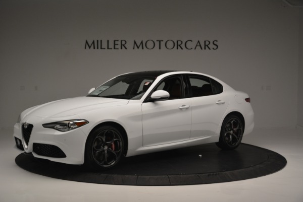 New 2018 Alfa Romeo Giulia Ti Sport Q4 for sale Sold at McLaren Greenwich in Greenwich CT 06830 2