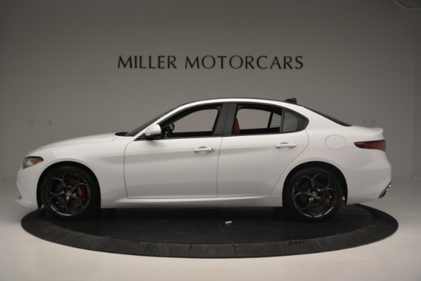 New 2018 Alfa Romeo Giulia Ti Sport Q4 for sale Sold at McLaren Greenwich in Greenwich CT 06830 3