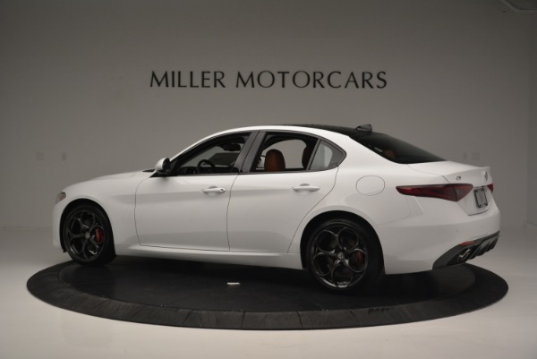 New 2018 Alfa Romeo Giulia Ti Sport Q4 for sale Sold at McLaren Greenwich in Greenwich CT 06830 4