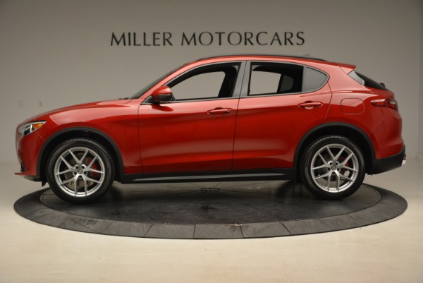 New 2018 Alfa Romeo Stelvio Ti Sport Q4 for sale Sold at McLaren Greenwich in Greenwich CT 06830 3