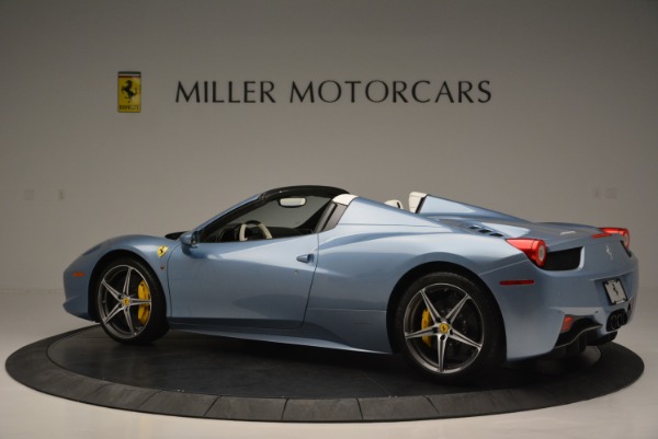 Used 2012 Ferrari 458 Spider for sale Sold at McLaren Greenwich in Greenwich CT 06830 4