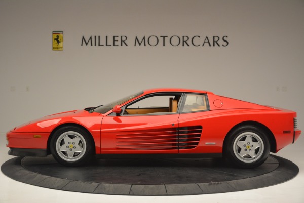 Used 1990 Ferrari Testarossa for sale Sold at McLaren Greenwich in Greenwich CT 06830 3