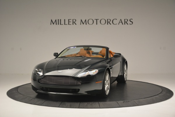 Used 2008 Aston Martin V8 Vantage Roadster for sale Sold at McLaren Greenwich in Greenwich CT 06830 1