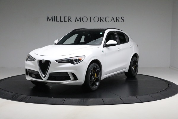 New 2018 Alfa Romeo Stelvio Quadrifoglio Quadrifoglio for sale Sold at McLaren Greenwich in Greenwich CT 06830 2