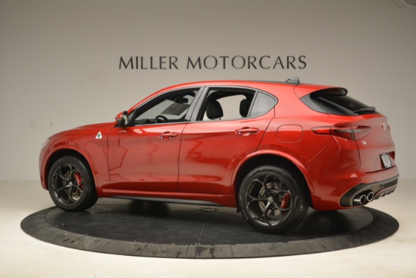 New 2018 Alfa Romeo Stelvio Quadrifoglio for sale Sold at McLaren Greenwich in Greenwich CT 06830 4