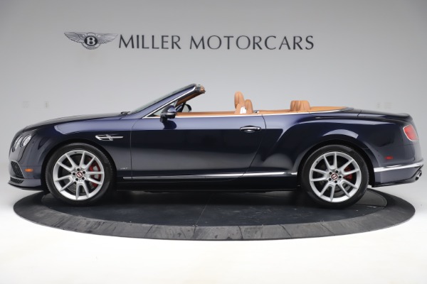 Used 2016 Bentley Continental GTC V8 S for sale Sold at McLaren Greenwich in Greenwich CT 06830 3