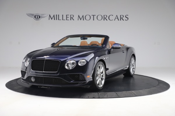 Used 2016 Bentley Continental GTC V8 S for sale Sold at McLaren Greenwich in Greenwich CT 06830 1