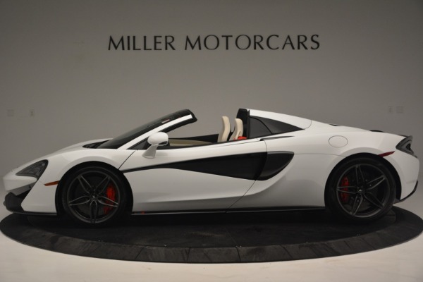 Used 2019 McLaren 570S Spider Convertible for sale Sold at McLaren Greenwich in Greenwich CT 06830 3