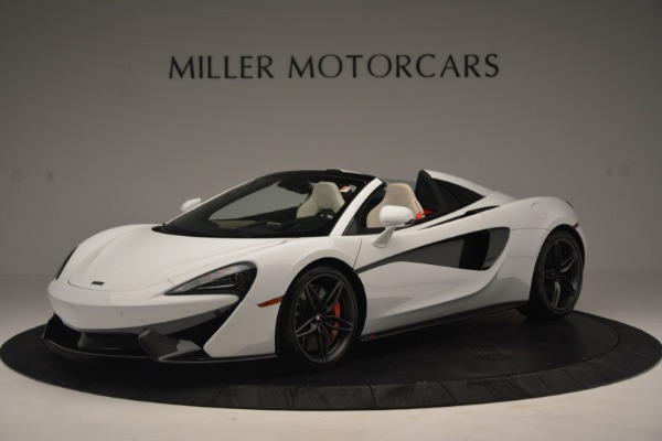 Used 2019 McLaren 570S Spider Convertible for sale Sold at McLaren Greenwich in Greenwich CT 06830 1