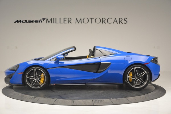 Used 2019 McLaren 570S Spider Convertible for sale Sold at McLaren Greenwich in Greenwich CT 06830 3