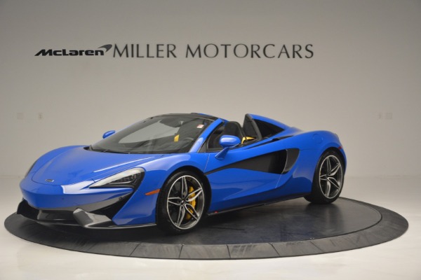 Used 2019 McLaren 570S Spider Convertible for sale Sold at McLaren Greenwich in Greenwich CT 06830 1