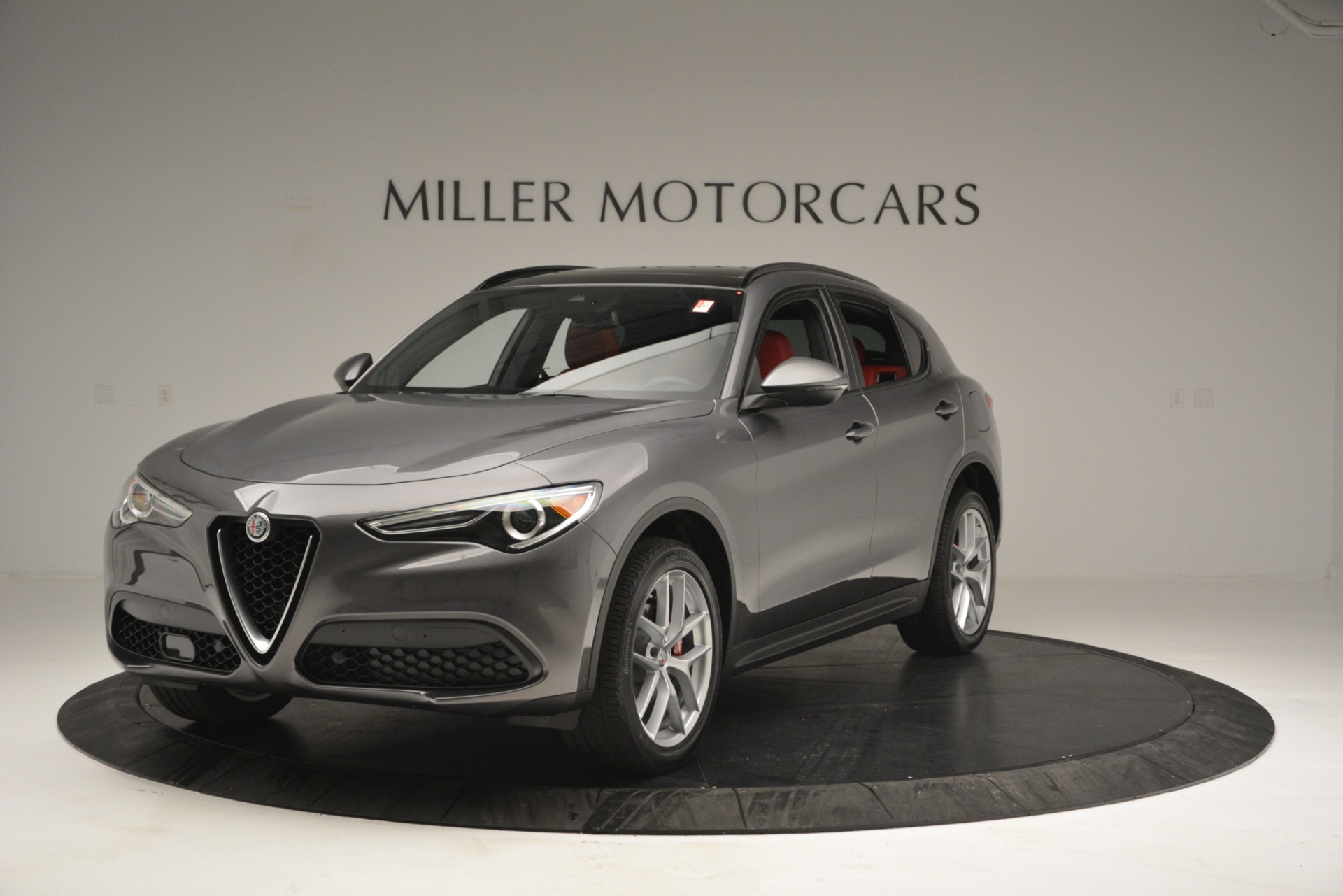 New 2019 Alfa Romeo Stelvio Ti Sport Q4 for sale Sold at McLaren Greenwich in Greenwich CT 06830 1