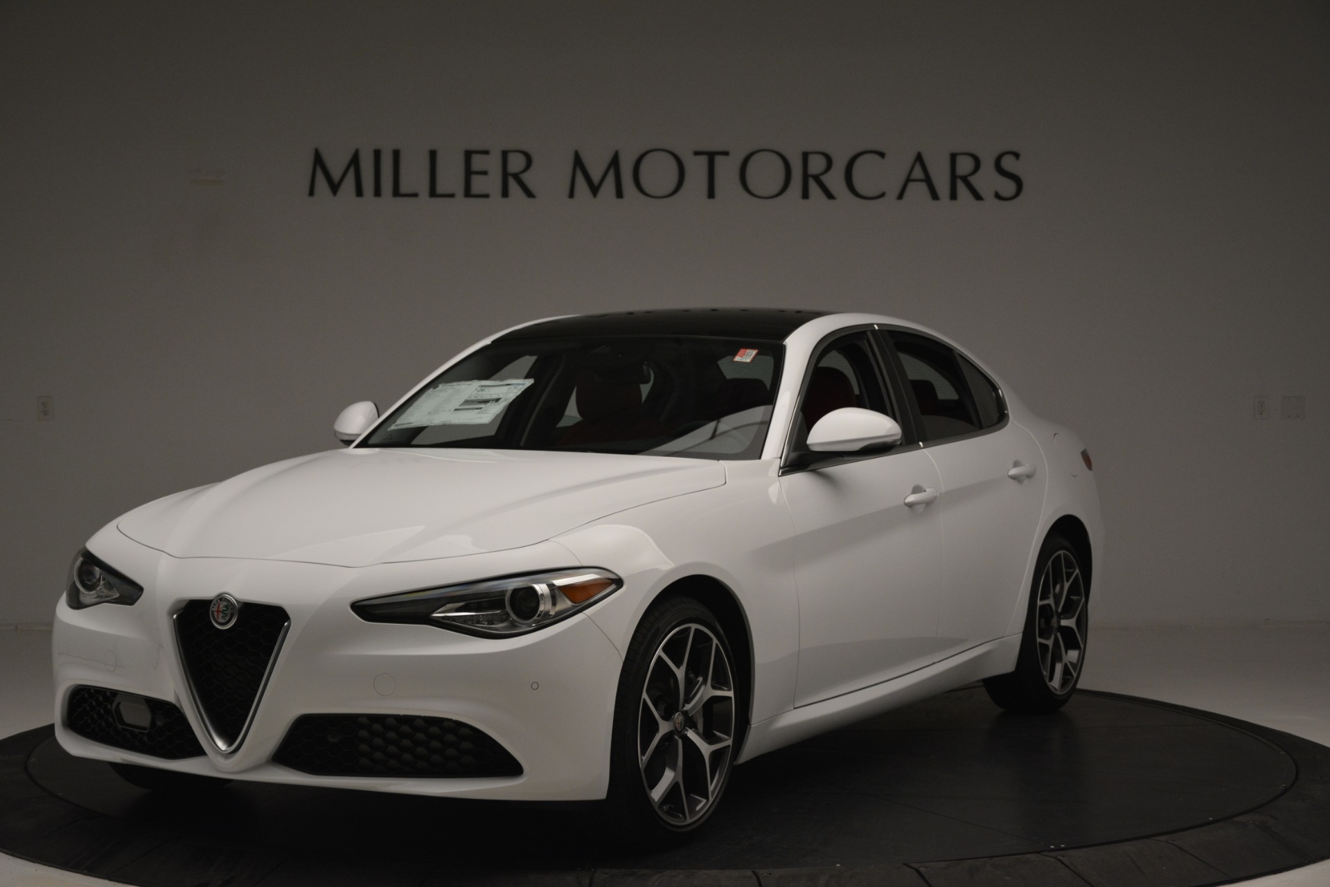 New 2019 Alfa Romeo Giulia Ti Q4 for sale Sold at McLaren Greenwich in Greenwich CT 06830 1