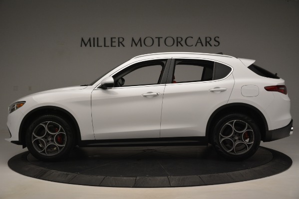 New 2019 Alfa Romeo Stelvio Q4 for sale Sold at McLaren Greenwich in Greenwich CT 06830 3