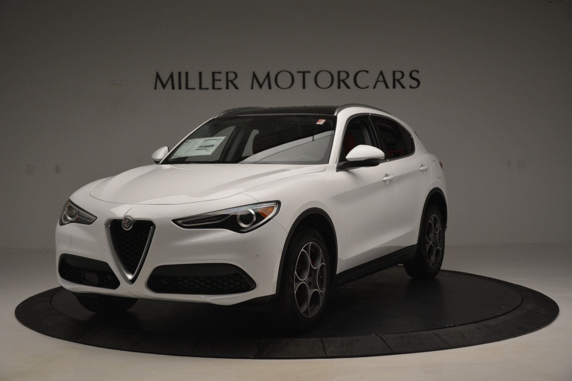 New 2019 Alfa Romeo Stelvio Q4 for sale Sold at McLaren Greenwich in Greenwich CT 06830 1